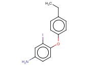 4-(4-ETHYLPHENOXY)-<span class='lighter'>3-IODOANILINE</span>