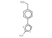4-(4-ETHYL-PHENYL)-<span class='lighter'>THIAZOL</span>-2-YLAMINE