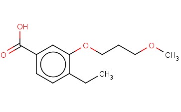 4-乙基-3-(3-<span class='lighter'>甲</span>氧基丙氧基)苯甲酸