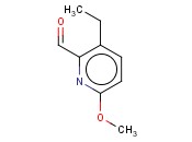 3-ETHYL-6-METHOXY-2-<span class='lighter'>PYRIDINECARBOXALDEHYDE</span>