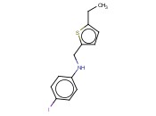 N-[(5-ETHYLTHIOPHEN-2-YL)METHYL]-<span class='lighter'>4-IODOANILINE</span>