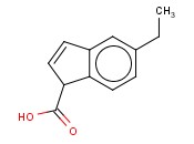 5-ETHYL-1H-<span class='lighter'>INDENE</span>-1-CARBOXYLIC ACID
