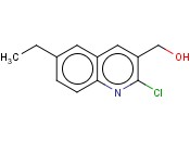 2-氯-6-乙基喹啉-3-<span class='lighter'>甲醇</span>