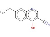 <span class='lighter'>3-QUINOLINECARBONITRILE</span>, 7-ETHYL-4-HYDROXY-