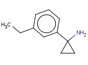 1-(3-乙基苯基)-环<span class='lighter'>丙</span><span class='lighter'>胺</span>