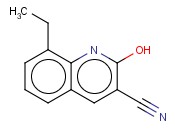 8-ETHYL-2-<span class='lighter'>HYDROXYQUINOLINE</span>-3-CARBONITRILE