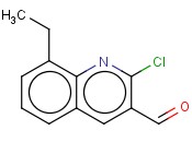 3-<span class='lighter'>喹啉</span><span class='lighter'>甲醛</span>，2-氯-8-乙基