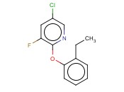5-CHLORO-2-(2-ETHYLPHENOXY)-<span class='lighter'>3-FLUOROPYRIDINE</span>
