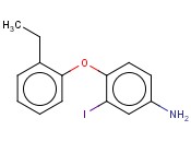 4-(2-ETHYLPHENOXY)-<span class='lighter'>3-IODOANILINE</span>