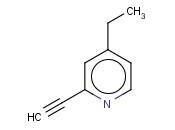 <span class='lighter'>PYRIDINE</span>, <span class='lighter'>4-ETHYL-2-ETHYNYL-</span>