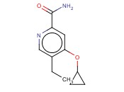 <span class='lighter'>4-CYCLOPROPOXY-5-ETHYLPICOLINAMIDE</span>