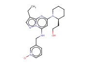 2S)-1-[3-乙基-7-[[(1-氧代-3-<span class='lighter'>吡啶基</span>)甲基]氨基]吡唑并[1,5-a]嘧啶-5-<span class='lighter'>基</span>]-2-<span class='lighter'>哌啶</span>乙醇