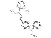 9-乙基咔唑-3-<span class='lighter'>甲醛</span> N-乙基-N-(<span class='lighter'>邻</span>甲苯)腙