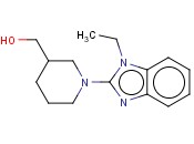 1-(1-乙基-1H-<span class='lighter'>苯并咪唑</span>-2-基)-3-哌啶甲醇