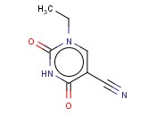 <span class='lighter'>1-ETHYL-2,4-DIOXO-1,2,3,4-TETRAHYDROPYRIMIDINE-5-CARBONITRILE</span>
