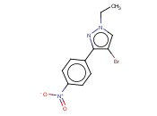 4-溴-1-乙基-3-(4-<span class='lighter'>硝基</span>苯基)-1H-<span class='lighter'>吡唑</span>