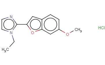 1-ETHYL-2-(6-METHOXY-2-BENZOFURANYL)-1H-IMIDAZOLE MONOHYDROCHLORIDE