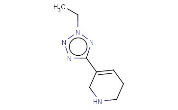 5-(2-ETHYL-2H-TETRAZOL-5-YL)-1,2,3,6-TETRAHYDRO-PYRIDINE