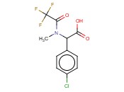 4-CHLORO-ALPHA-[METHYL(TRIFLUOROACETYL)AMINO]-BENZENEACETIC ACID
