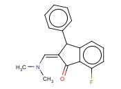 2-[(DIMETHYLAMINO)METHYLENE]-7-FLUORO-3-PHENYL-1-<span class='lighter'>INDANONE</span>