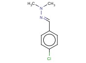 <span class='lighter'>4-CHLOROBENZENECARBALDEHYDE</span> N,<span class='lighter'>N-DIMETHYLHYDRAZONE</span>