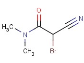 2-(N,N-二甲基氨基甲酰基)-2-<span class='lighter'>溴</span><span class='lighter'>乙</span><span class='lighter'>腈</span>