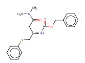 [(R)-4-(<span class='lighter'>二</span>甲基<span class='lighter'>氨基</span>)-4-氧代-1-(<span class='lighter'>苯</span><span class='lighter'>硫</span>基)丁-2-基]<span class='lighter'>氨基</span>甲酸苄酯