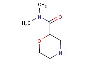 N,N-二<span class='lighter'>甲基</span>-2-<span class='lighter'>吗</span><span class='lighter'>啉</span>羧胺