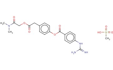 甲磺酸<span class='lighter'>卡</span><span class='lighter'>莫</span><span class='lighter'>司</span><span class='lighter'>他</span>