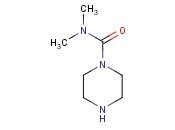 哌嗪-1-甲酸二<span class='lighter'>甲胺</span>