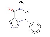 N,N-<span class='lighter'>DIMETHYL</span> 1-BENZYL-1H-<span class='lighter'>IMIDAZOLE</span>-5-CARBOXAMIDE