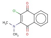 2-二<span class='lighter'>甲</span>氨基-3-<span class='lighter'>氯</span>-1,4-<span class='lighter'>萘</span>并醌