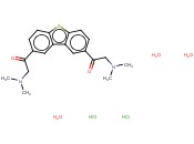 2,8-BIS(DIMETHYLAMINOACETYL)<span class='lighter'>DIBENZOTHIOPHENE</span> DIHYDROCHLORIDE TRIHYDRATE
