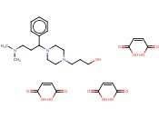3-{4-[3-(<span class='lighter'>二甲</span><span class='lighter'>氨基</span>)-1-苯基丙基]哌嗪-1-基}丙烷-1-醇三[(2E)-丁-2-烯<span class='lighter'>二</span><span class='lighter'>酸</span>酯] (salt)