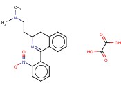 N,N-二甲基-2-[1-(2-硝基苯基)-3,4-二<span class='lighter'>氢</span>异喹啉-3-基]乙胺<span class='lighter'>乙</span>二<span class='lighter'>酸</span><span class='lighter'>酯</span>