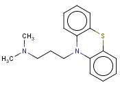 N,N-二甲基-3-(10H-吩噻嗪-10-基)<span class='lighter'>丙</span>-1-<span class='lighter'>胺</span>