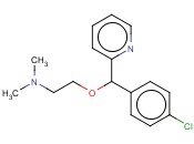 2-[(4-氯苯基)(<span class='lighter'>吡啶</span>-2-基)<span class='lighter'>甲</span>氧基]-N,N-二甲基乙胺