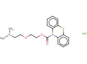 2-(2-<span class='lighter'>二</span>甲基氨基乙氧基)乙基吩噻嗪-10-<span class='lighter'>甲酸</span>酯<span class='lighter'>盐酸盐</span>