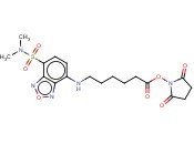6-[[7-(N,N-<span class='lighter'>二甲</span>氨基磺<span class='lighter'>酰</span>)-2,1,3-<span class='lighter'>苯</span>并恶<span class='lighter'>二</span>唑-4-<span class='lighter'>基</span>]氨基]己酸琥珀<span class='lighter'>酰</span>亚胺酯