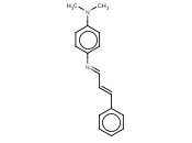 N-CINNAMYLIDENE-N',N'-DIMETHYL-1,4-<span class='lighter'>PHENYLENEDIAMINE</span>
