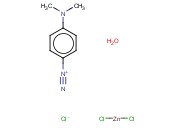 N,N-DIMETHYL-1,4-<span class='lighter'>PHENYLENEDIAMINE</span> DIAZONIUM CHLORIDE ZINC CHLORIDE HYDRATE