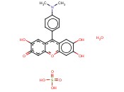 9-(4'-二甲氨苯基)-2,6,7-三羟基荧光酮<span class='lighter'>硫酸盐</span>
