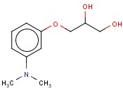 1,2-丙<span class='lighter'>二</span>醇,3-(m-(<span class='lighter'>二甲</span><span class='lighter'>氨基</span>)<span class='lighter'>苯</span>氧基)-