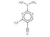 4-<span class='lighter'>氨基</span>-2-(二甲基<span class='lighter'>氨基</span>)-5-<span class='lighter'>嘧啶</span>甲腈