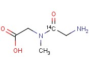GLYCYL-<span class='lighter'>SARCOSINE</span>, [GLYCYL 1-14C]