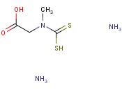 N-(DITHIOCARBOXY)<span class='lighter'>SARCOSINE</span>, DIAMMONIUM SALT