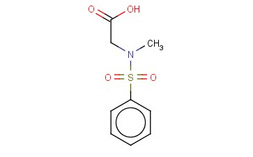 <span class='lighter'>N-PHENYLSULFONYL-SARCOSINE</span>