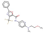 N-[6-[(2-<span class='lighter'>甲</span>氧基乙基)<span class='lighter'>甲</span>氨基]-3-<span class='lighter'>吡啶</span>基]-2-苯基-4-(三氟甲基)-5-噁唑羧<span class='lighter'>胺</span>