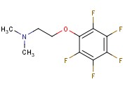 N,N-Dimethyl-2-(perfluorophenoxy)<span class='lighter'>ethanamine</span>