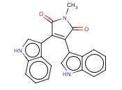 1-METHYL-3,4-<span class='lighter'>BIS</span>(3-INDOLYL)MALEIMIDE